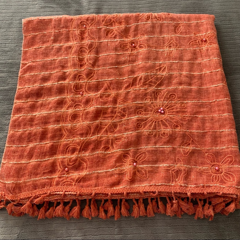 Orange Scarf